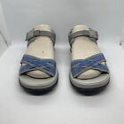 Keen Womens Size 6 Terrandora II Strappy Grey Hydrangea Open Toe Sandals Shoes