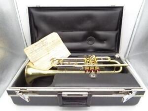 Vtg 1971 Conn Director Shooting Stars 19B Trumpet Serial # P-48080 w/ Hard Case