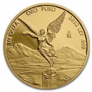 2022 Mexico 1/4 oz Proof Gold Libertad
