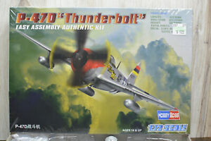 REPUBLIC P-47 (D) THUNDERBOLT 1/72 HOBBY BOSS Model Kit 80257 PARTS SEALED e5