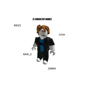 5 Character Roblox (Creation date varies)
