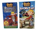Vintage Bob the Builder  Lot Yes We Can VHS Kids Movie Tape Collectible - RARE