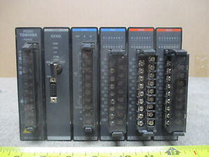 TOSHIBA PLC RACK PS261 PU11A EX100,P121,1NS1,DO31,DO31,EX10XUBA1