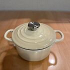 Le Creuset Dune  Cocotte Ronde Tradition 5.5 inches Double-handled pot Rare