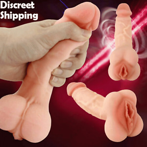 Penis SLEEVE Adult Male Realistic Vagina Pocket Pussy Masturbator Sex Toys Men