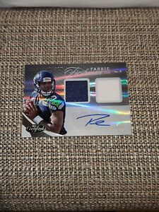 2012 Panini Certified Russell Wilson Rookie Dual Patch Auto #346 /499 Autograph