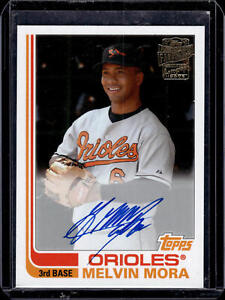 New Listing2021 Topps Archives #FFA-MM Melvin Mora Fan Favorites Autographs