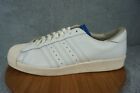 Adidas Mens Size 13 White Leather Superstar 82 Retro Sneaker Shoes 80s