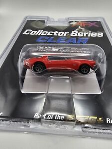 AFX Mega-G+ Red Camaro SS 350 HO Slot Car - Collector Series CLEAR
