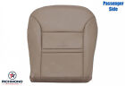 2000 Ford Excursion Limited 7.3L Diesel -PASSENGER Bottom Leather Seat Cover TAN