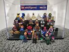 Complete Lego Marvel Series 2 Minifigure Lot w/others & Case + Rare Spiderman