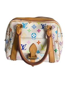 Louis Vuitton Monogram Multicolor Priscilla Handbag. Used.