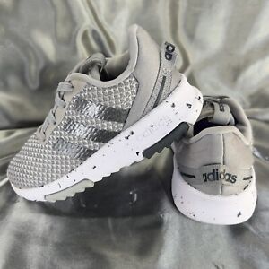 Adidas Racer TR 2.0 Toddler Boys Running Sneaker Shoes Slip On Gray Size 7K