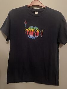 2007 Phish Rainbow Logo Band Tee Promo Tour Shirt Size Medium (D61)