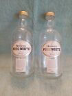Hennessy PURE WHITE Empty Cognac Bottle - RARE COLLECTIBLE - Not Sold in USA