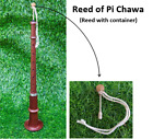 Set 1 Reed w/metal tub and 4 Reeds of Pi Nai and Pi Chawa Thai Music Instrument