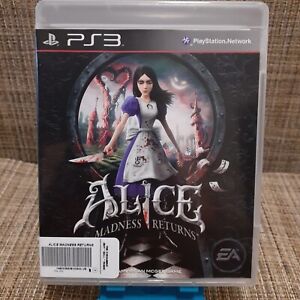 Alice: Madness Returns (Sony PlayStation 3, 2011) Horror Action Adventure