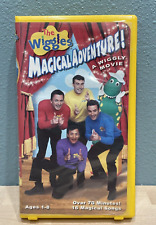 The Wiggles - Magical Adventure! A Wiggly Movie VHS Hard Case 16 Magical Songs