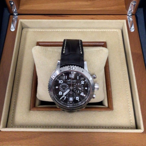Breguet Type XXI Flyback Chronograph- 42mm-3810- S/Steel- W/ Box & Papers