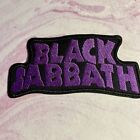 BLACK SABBATH  embroidered Iron on patch sew on heavy metal British Band