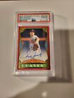 Greg Maddux auto 2018 Topps Brooklyn Collection PSA 10 Gem Mint autograph Red #/