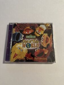 Sesame Street Live Out of This World CD Original Cast Recording Rare OOP