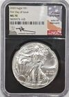 2020 American Silver Eagle NGC MS70 First Day of Issue John Mercanti Signed