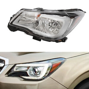 LH Headlight Halogen w/ LED DRL For Subaru Forester 2017-2018 Left Driver Side (For: More than one vehicle)