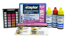 Taylor 3-Way DPD Test Kit for Total Chlorine, Bromine, pH,  K-1001