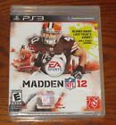 Madden NFL 12 PS3 (Sony PlayStation 3, 2011) *NEW*