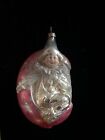 Antique Vintage Blown Glass Jester CLOWN on MOON Christmas Ornament Germany