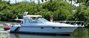 1988 40’ Trojan Express used cabin cruiser boats for sale