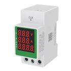 Electric Power Meter Monitor Watt Power KWH Din Rail AC 110V 220V 100A Voltmeter