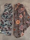 Lot Of Two Colorful Versatile Shirt Tops Women’s Size 3X