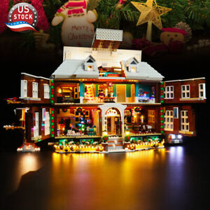 LED Light Kit for Lego 21330 Home Alone House Model Building Upgrade Version