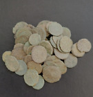 Lot of 10 Uncleaned Ancient Roman Coins - Free Shipping