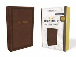 KJV, Holy Bible, Soft Touch Edition, Leathersoft, Brown, Comfort Print: Holy Bi