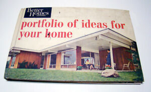 New ListingVTG Oversized BHG Design Plans Ideas Book 1960 MCM Eames-Ponti-Miller-RARE