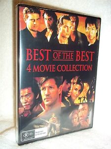 Best Of The Best 4-Movie Collection (DVD 2024) martial arts karate Eric Roberts