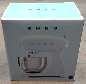 (RI1) Smeg SMF03GRUS Retro Style 600 Watt Stand Mixer (Brand New) - Gray