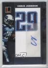 2008 Topps Letterman Jersey Number /75 Chris Johnson RPA Rookie Patch Auto RC