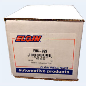 Elgin Engine Cylinder Head Bolt Set EHC-99S; Hex Head Black Steel for Chevy SBC (For: 1992 Pontiac Firebird Formula)