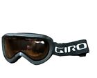 GIRO Snow Goggles Black W/ Amber Rose Lens
