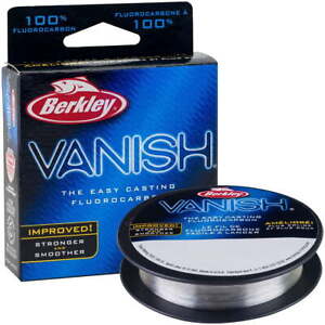 New ListingBerkley Vanish®, Clear, 2lb | 0.9kg Fluorocarbon Fishing Line Heavy Fishing Line