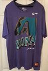Nike Cooperstown Collection Arizona Diamondbacks “ZONA” Shirt! 3XL! Diamondbacks