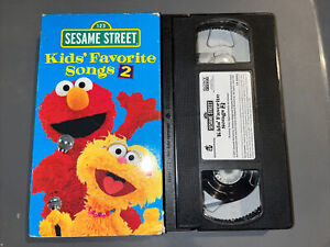 Kids' Favorite Songs 2 by Sesame Street (VHS, Sep-2001, Sony Music) 2