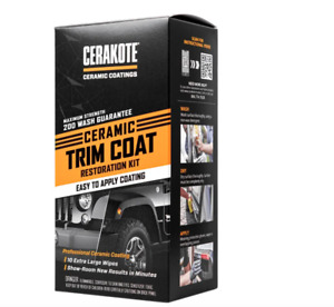 CERAKOTE® Ceramic Trim Coat, Plastic Trim Restorer - Maximum Strength - Lasts 20