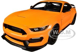 New ListingParts Off FORD MUSTANG SHELBY GT-350R ORANGE FURY MET. 1/18 BY AUTOART 72929