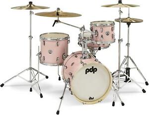 PDP New Yorker 4-piece Shell Pack - Pale Rose Sparkle