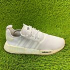 adidas Originals NMD_R1 Mens Size 10.5 White Athletic Shoes Sneakers GZ9260